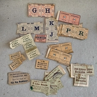 blandede-rationeringsmærker-første-anden-verdenskrig-